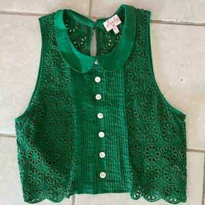 Plenty by Tracey Reese - medium - 100% cotton- wicked green!